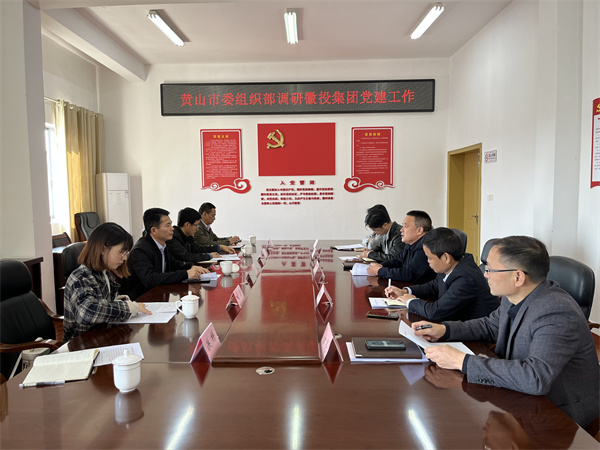 11月24日，黄山市委组织部部长程峰率队调研千亿·体育党建工作，洪董作汇报.jpg